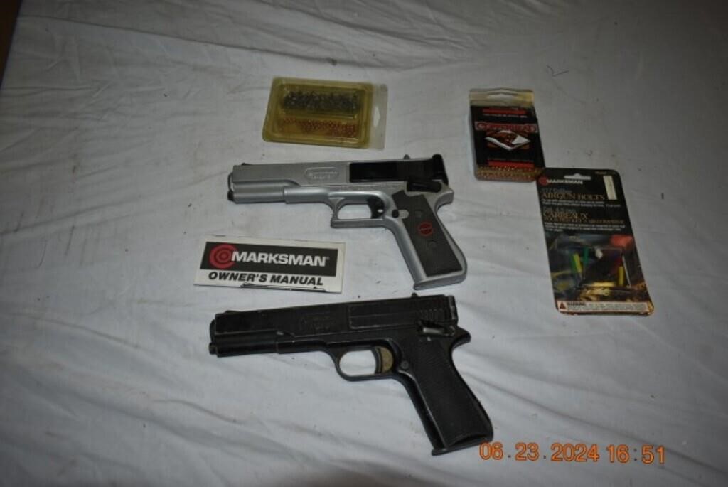 2 Crossman bb pistols