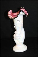 Fenton Hand Vase 11.5"
