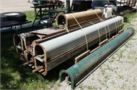 Approx. 65ft of U-Trough Auger w/Gearbox Drive