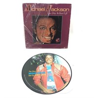 Vinyl Record Bundle Michael Jackson Picture Disc +