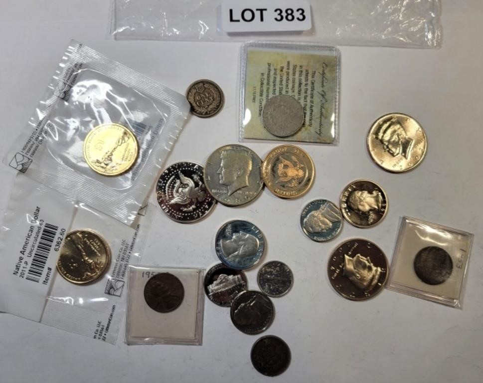 Bag of Assorted US Coins