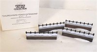 Department 56 "Churchyard Fence Extensions"