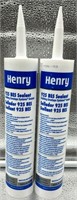 2 tubes Henry 925 BES sealant white 304ml