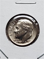 BU 1973 Roosevelt Dime