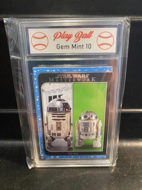 Star Wars R2-D2 Card Graded Gem Mint 10
