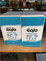 Four boxes, Gojo hand cleaner