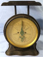 ANTIQUE PELOUZE M.F.G. MAIL WEIGHT SCALE