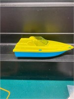 Vintage Tootsietoy Plastic Toy Boat