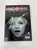 Autograph COA Madonna dvd