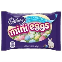 Lot Of 36 Cadbury Mini Eggs 42g Bag