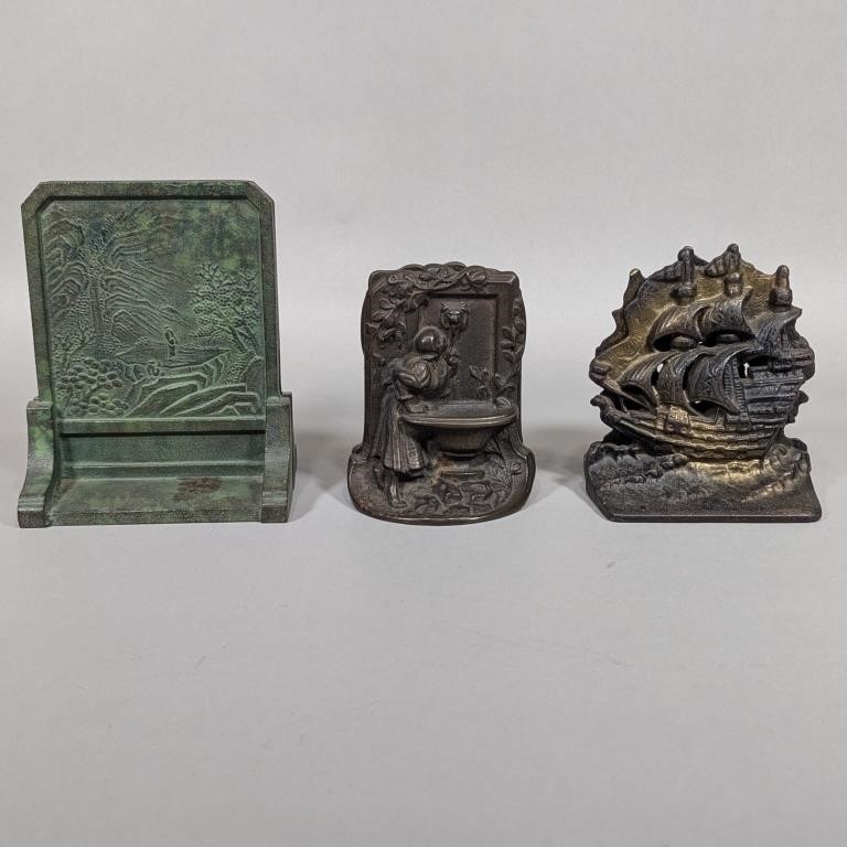 3 Sets of Bookends