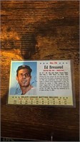 Ed Bressoud Autograph Baseball Star Card #78