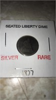 1877 seated liberty dime