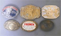 Assorted Themed Belt Buckles