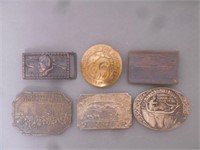 Assorted Themed Belt Buckles