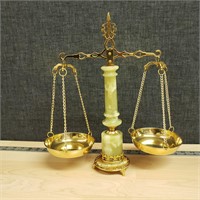 Vintage Metal and Stone Scale