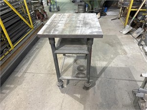 Rolling Metal Stand