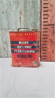 Wards motor oil can 2 gallon can