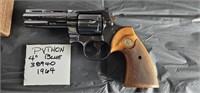 1964 Colt Python - 4" barrel blued