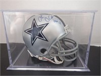 LARRY ALLEN SIGNED AUTO COWBOYS MINI HELMET JSA