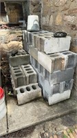 Lot of brick and cement block