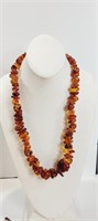 Baltic Amber Necklace Graduated Beads