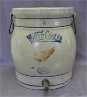 RW 5 gal molded water cooler w/4" wing