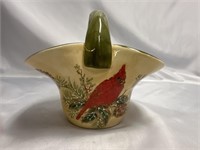 VINTAGE PACIFIC RIM CARDINAL AND PINE CONE