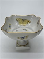 Vintage Limoges Butterfly Dish Made in France 4in