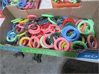 COLLECTION OF RING TOSS GAME RINGS