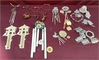 Lot of Wind Chimes