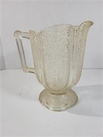 Antique Glass Pitcher