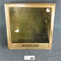 Keebler Glass Top Display Box