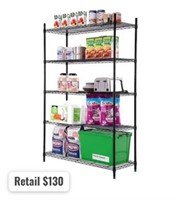 Style Selections Steel 5 Tier Shelving Unit