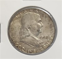 1962 Franklin Half Dollar 50 Cents Silver US