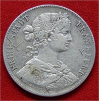 1860 Germany Silver Commemorative - Chopmarks
