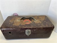Vintage Simonsen Tool Box w/1/2" Poly Connectors