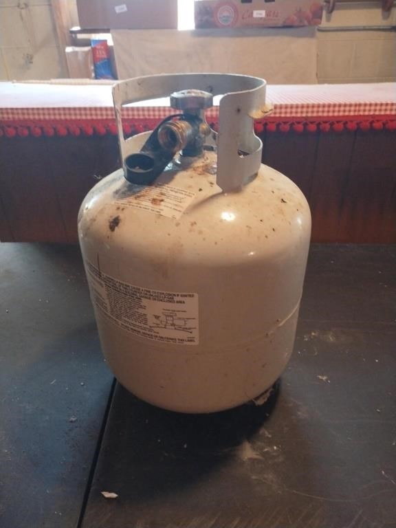 Propane tank seems empty