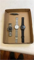 3pcs Mens Watches Skagen, Kenneth Cole