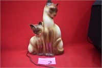 1950's Howard Kron Siamese Cat TV Lamp