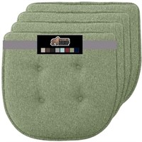 Gorilla Grip Tufted Memory Foam Chair Cushions, Se