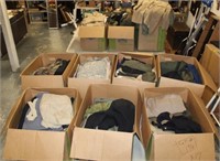 Choice of  17 Boxes of Military Pants, Uniforms,