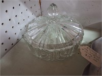 Vintage Crystal Candy Dish