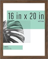 MCS Studio Gallery Frame, Walnut Woodgrain, 16 x