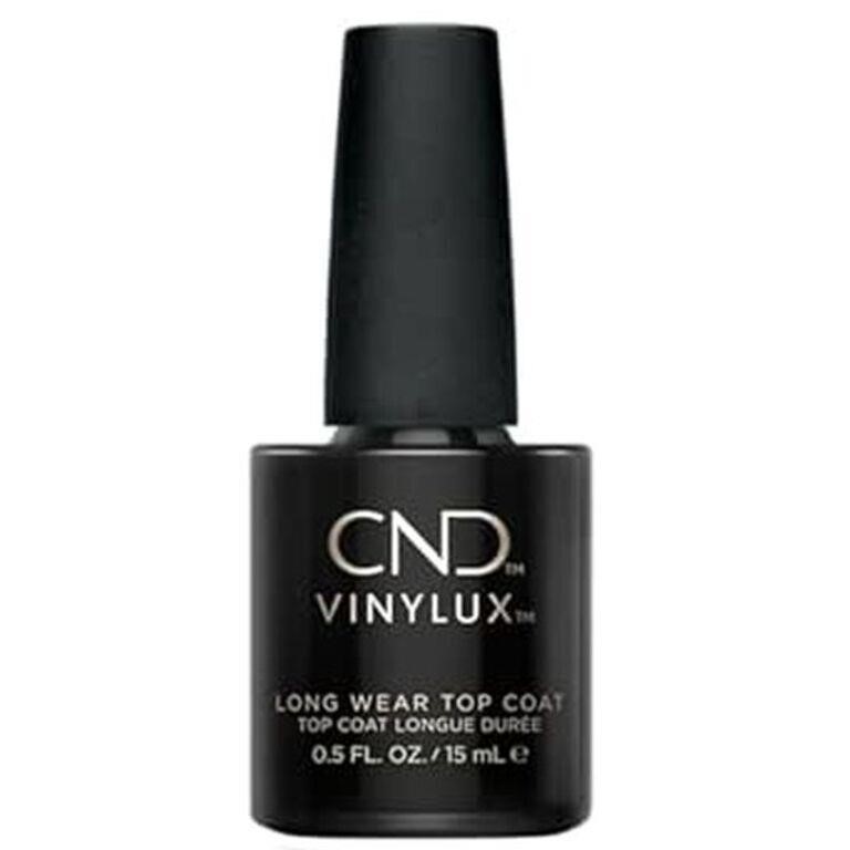 (2) CND Vinylux Weekly Top Coat, Clear, 15ml