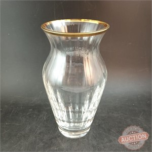 Lenox Gold and Crystal 6.5" Vase