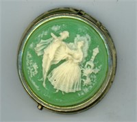 Victorian Cameo Pill Box 2”