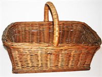 Gathering Basket w/ Wooden Base, 16" H x 24" L