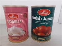 Haldiram's rasgulla & gulab jamun dumplings 2lb