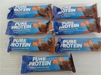 Pure protein chocolate deluxe 7ct best by: 8/2024